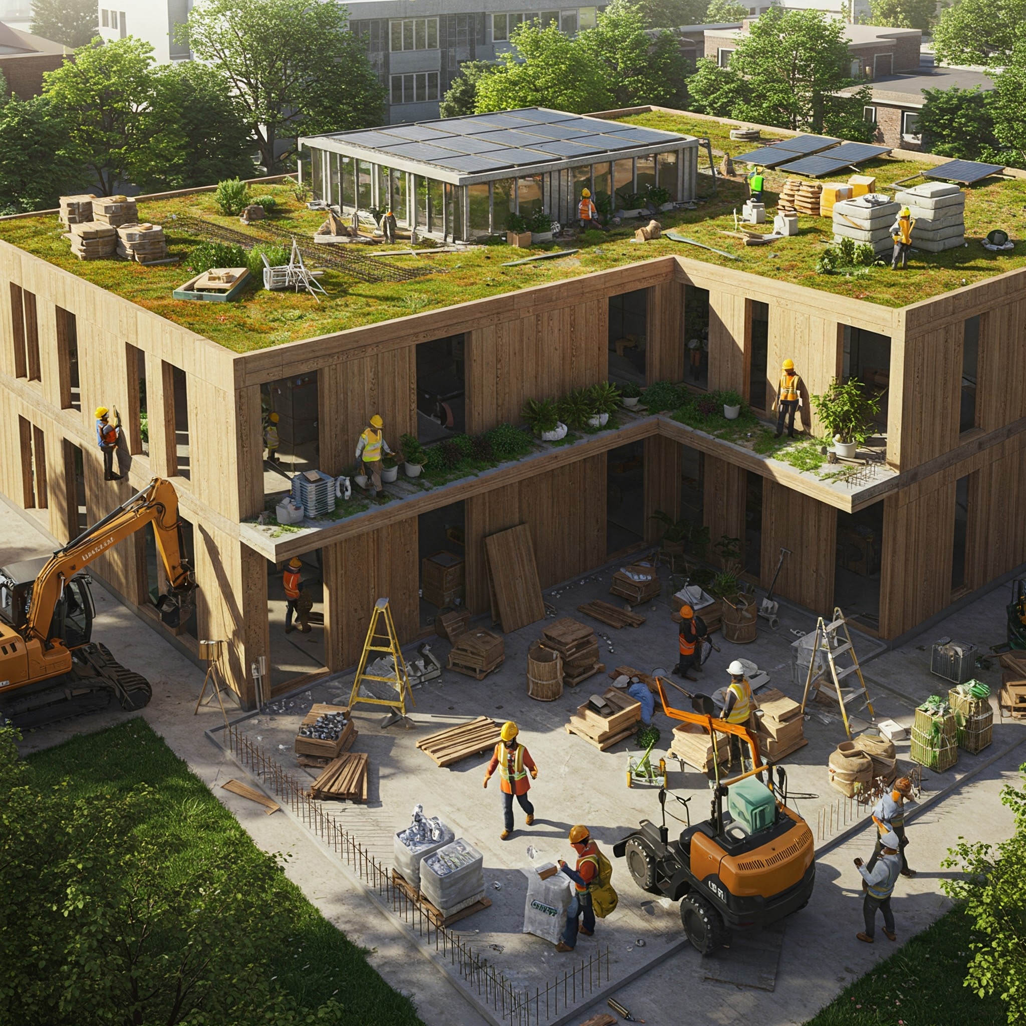 Inovações em Materiais Sustentáveis para Construção